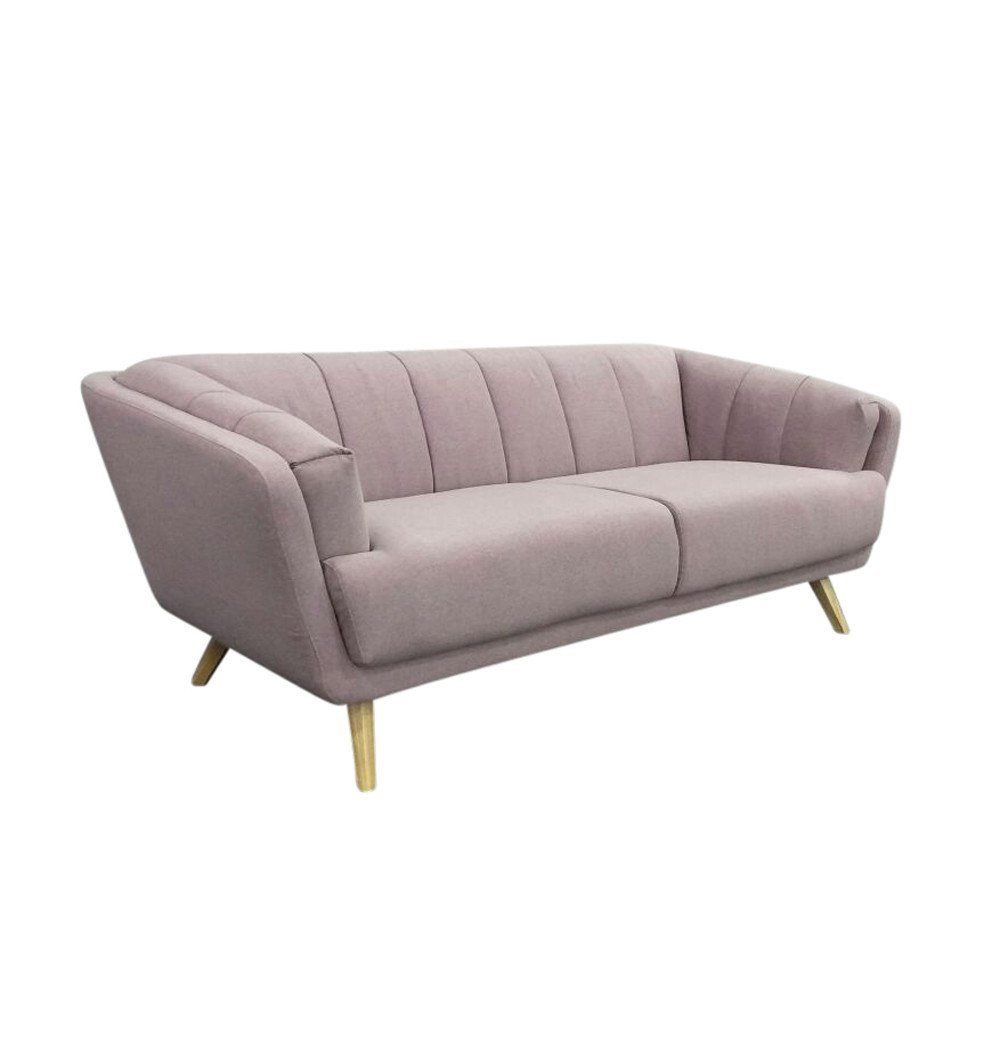 Alice 3-Seater Sofa - Pink