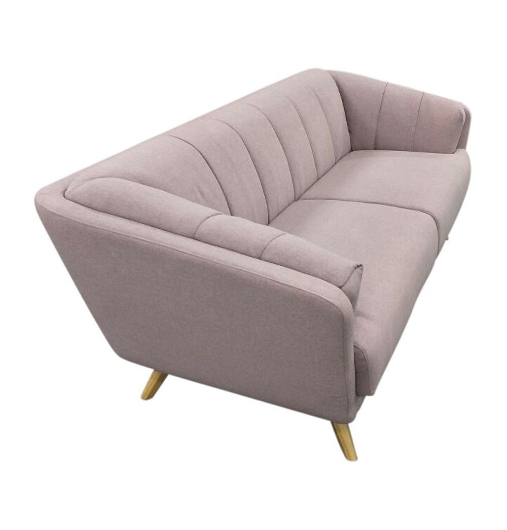 Alice 3-Seater Sofa - Pink