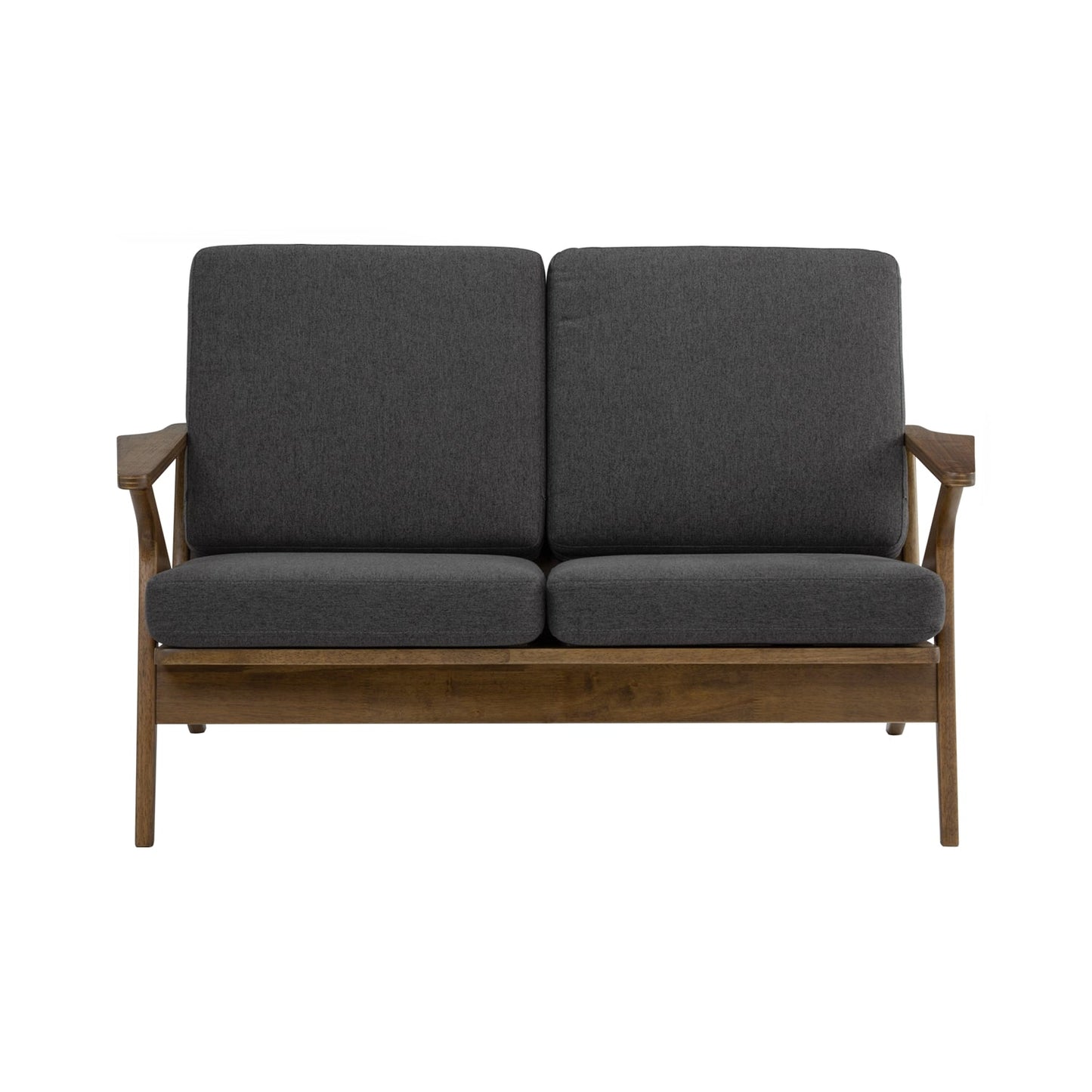 Aston 2 Seater Loveseat Sofa - Seal & Cocoa