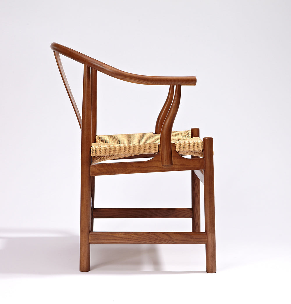 Edit Lounge Chair - Walnut & Natural Cord