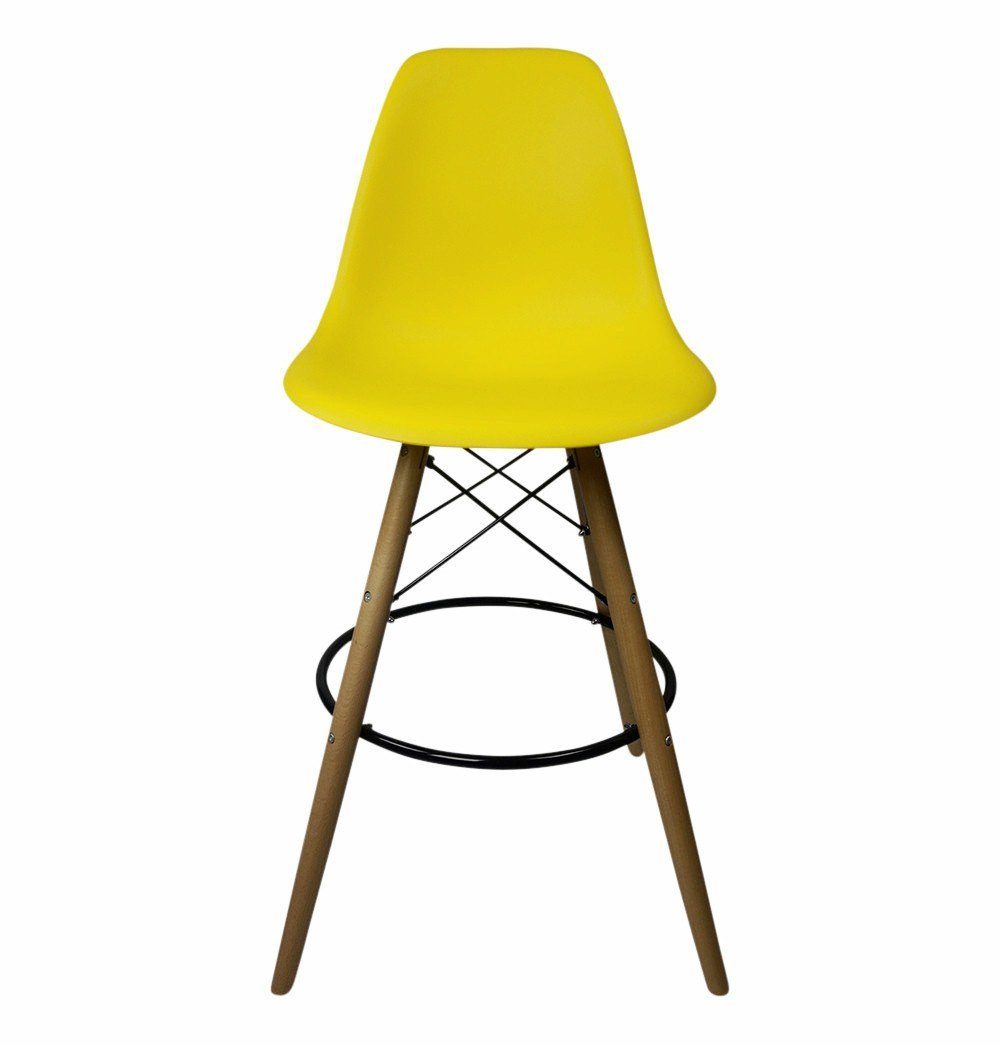 Eiffel Chair Counter Stool - Wooden Legs