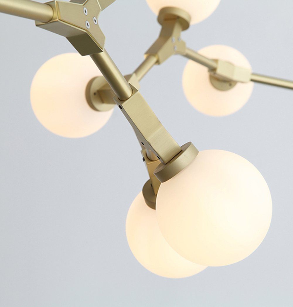 Hendrix Chandelier - 14 Bulbs - Gold