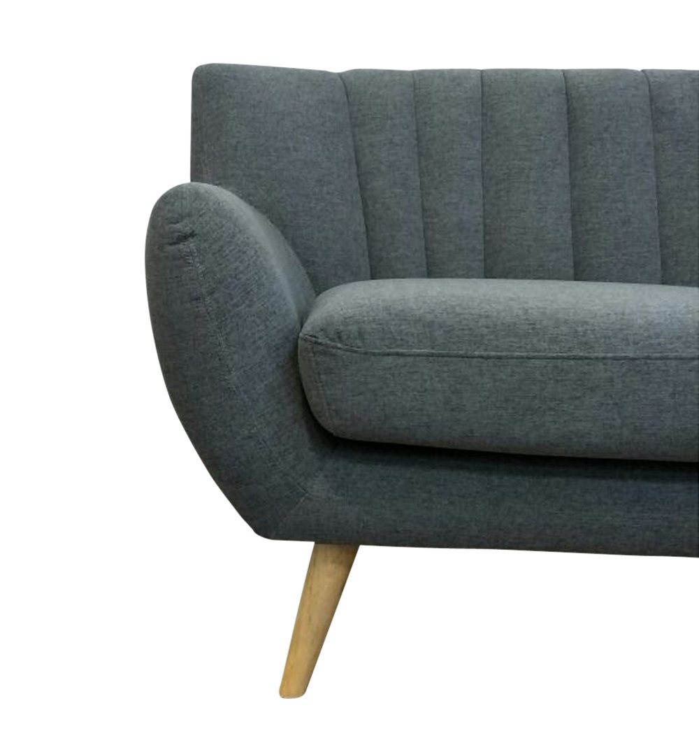 Lilly 2-Seater Sofa - Dark Grey