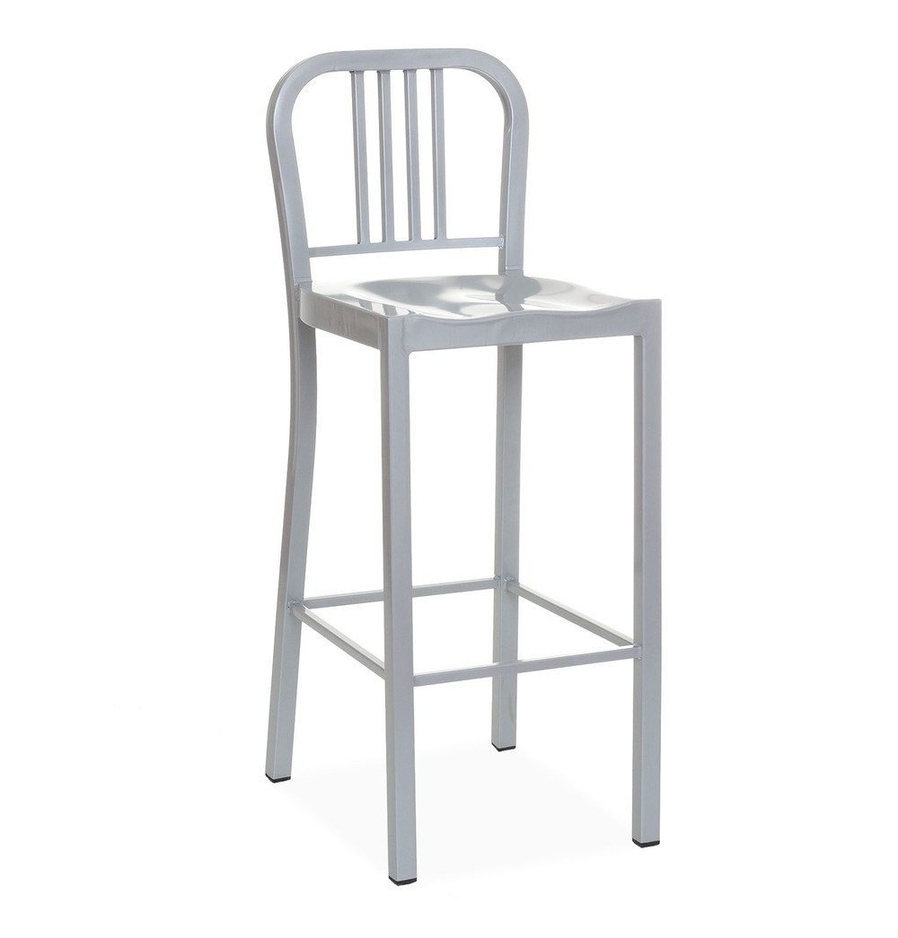 Oliver Bar Stool - Silver