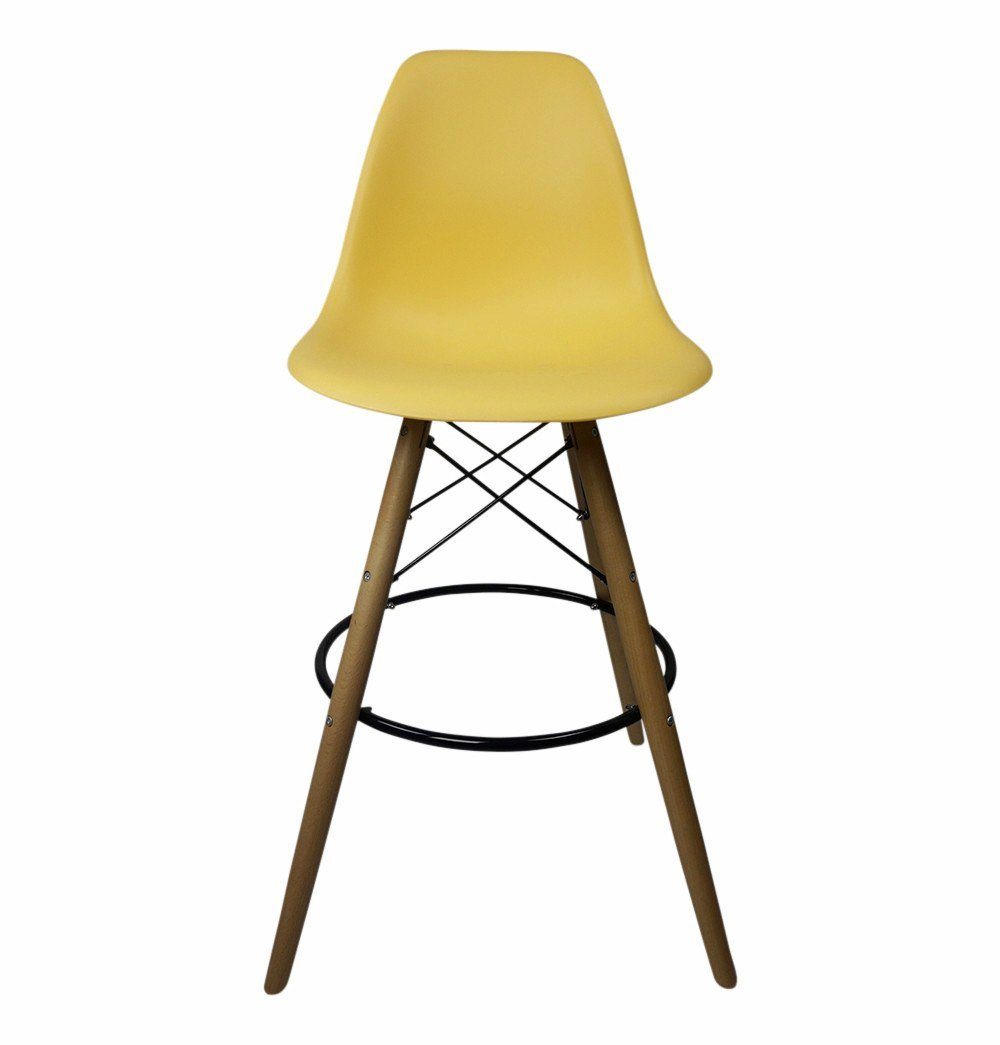 Eiffel Chair Counter Stool - Wooden Legs