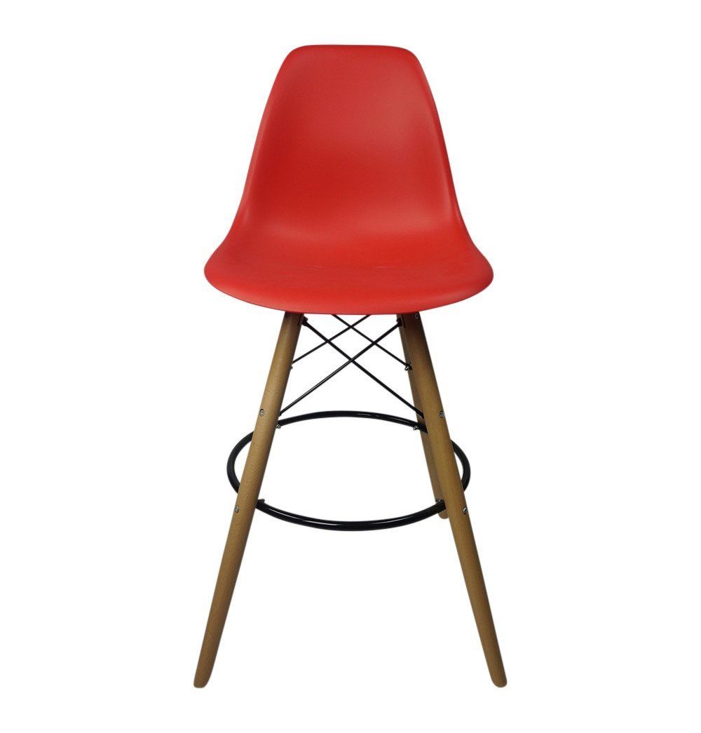 Eiffel Chair Counter Stool - Wooden Legs