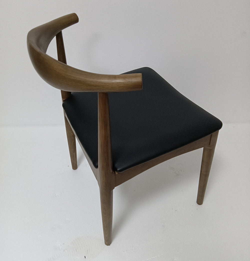 Hannah Chair - Walnut & Black