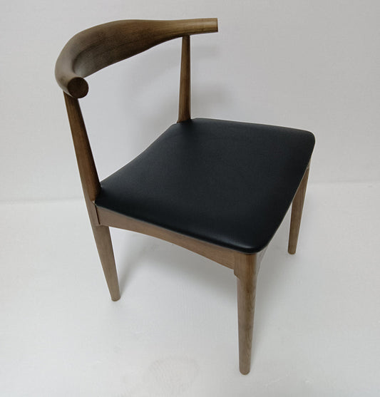 Hannah Chair - Walnut & Black