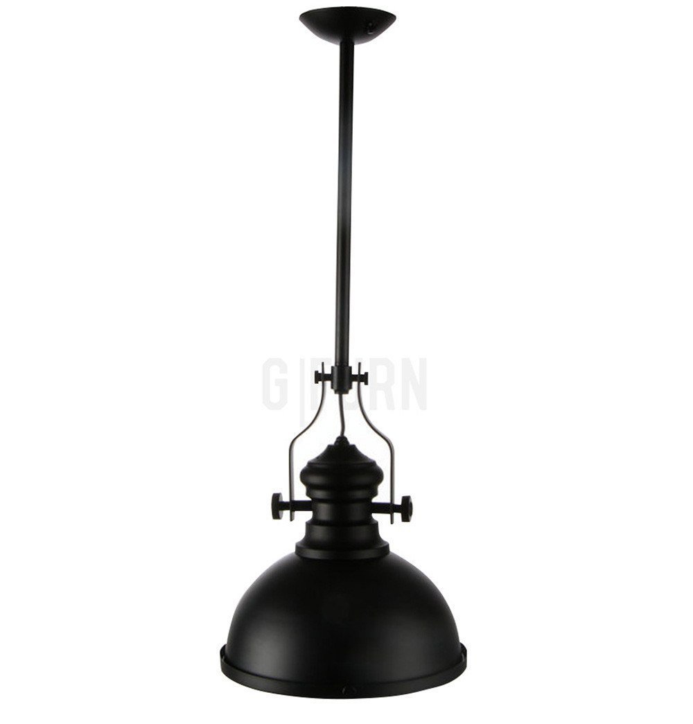 Industrial Pendant Black Matte