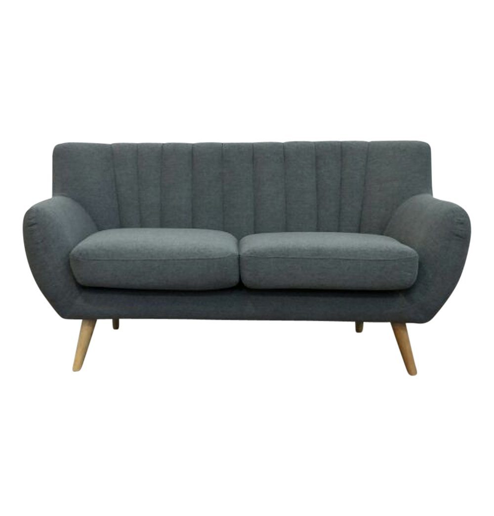 Lilly 2-Seater Sofa - Dark Grey