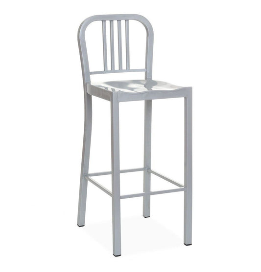 Oliver Bar Stool - Silver