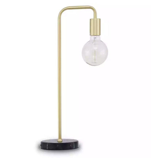 Rachel Single Arm Table Lamp - Marble Base