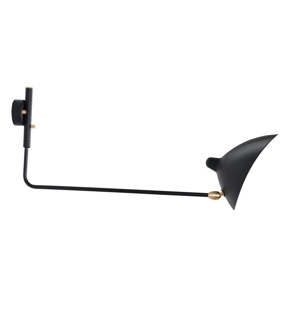 Sergio One Straight Arm Sconce Wall Lamp