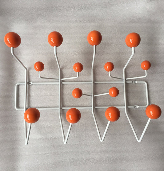 The Mid-Century Wall Coat Hanger - Orange